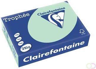 Clairefontaine Trophée Pastel gekleurd papier A4 210 g 250 vel groen